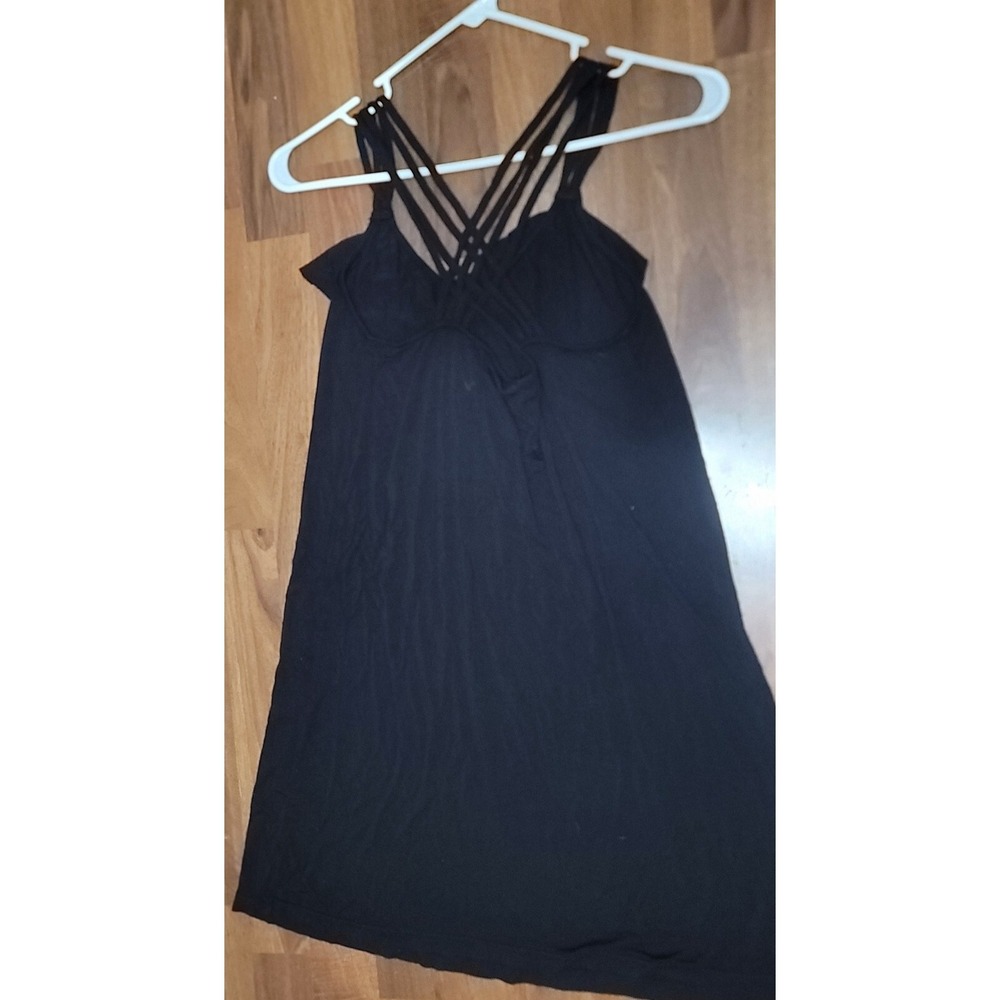 Roxy Black Tank Top S P CH - Super Soft and Stretchy - Picture 7 of 8